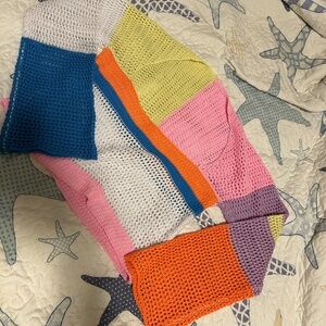 Knitted long sleeve top